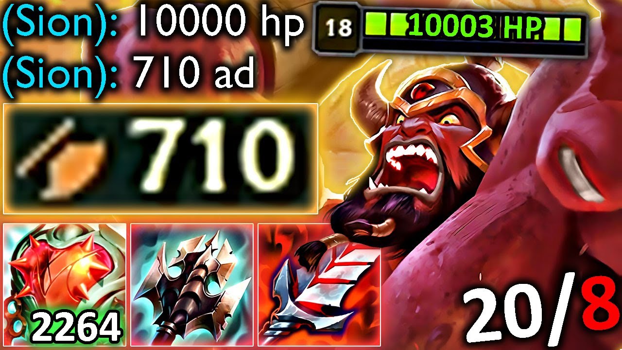 STRONGEST SION EVER (710 AD, 10000 HP)