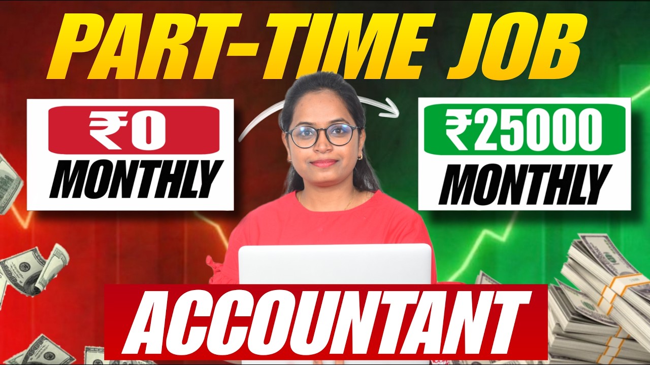 Part-Time Work with AI for accountant | 100% Practical Proof | Side income