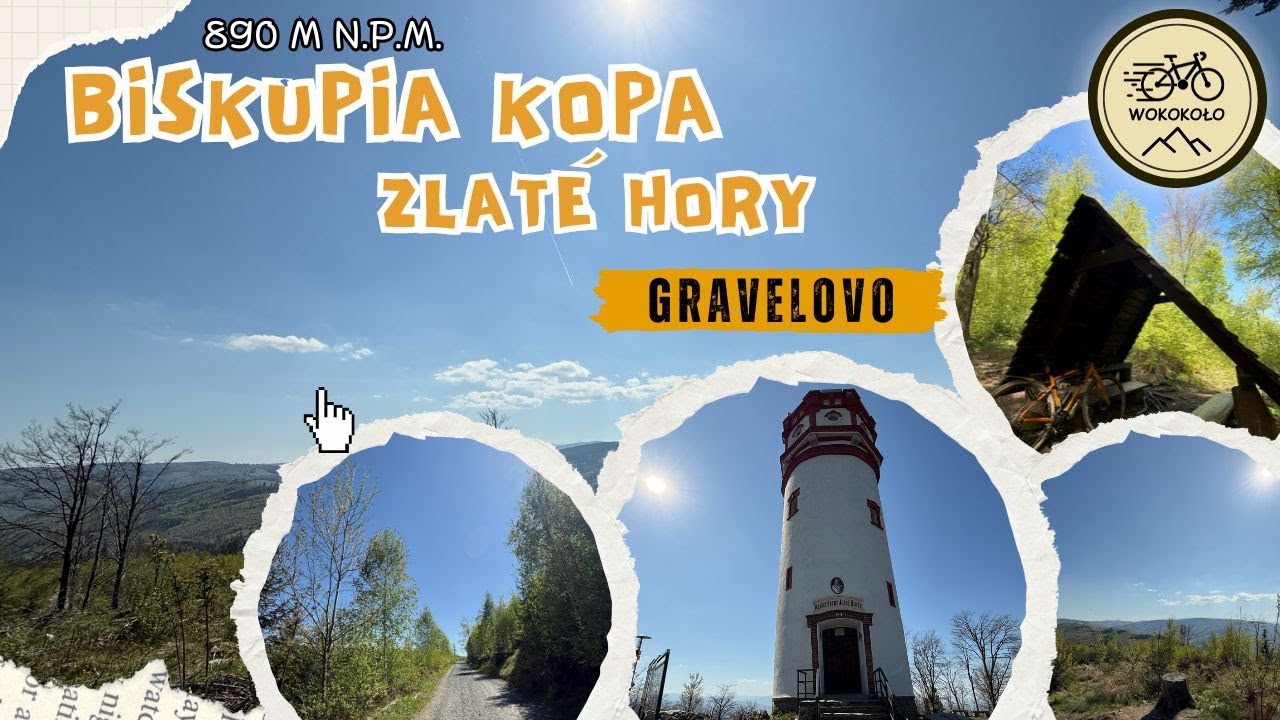 Biskupia Kopa 890 m .n.p.m. - Zlate Hory