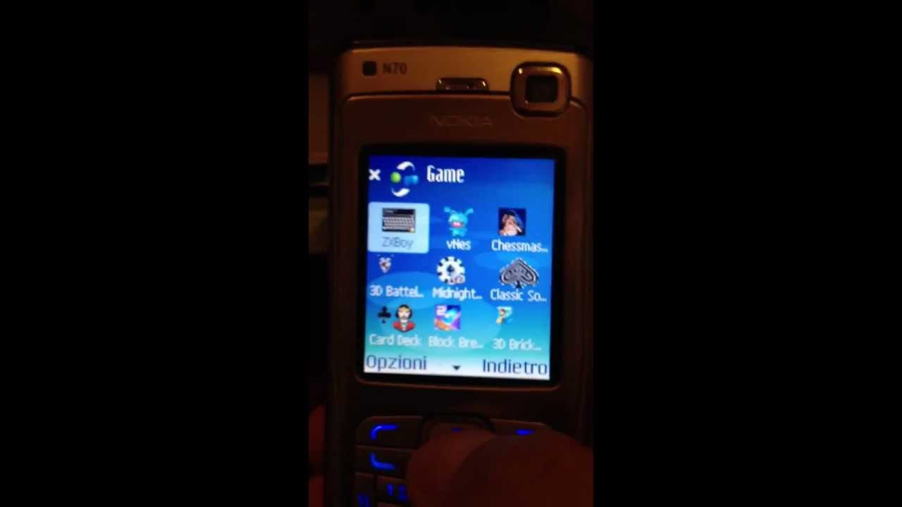Nokia n70 emu - zx & nes