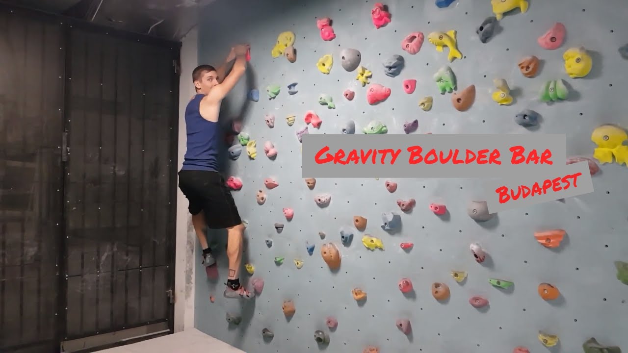 Bouldering Fun - Gravity Boulder Bar [Budapest]