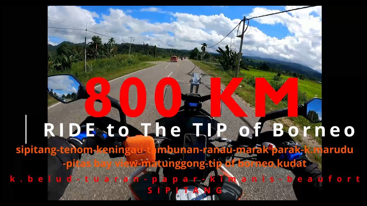 SABAH 800 KM Ride to The Tip Of Borneo, Tanjung Simpang Mengayau, KUDAT | PART 2 |  Scuderia Apollo