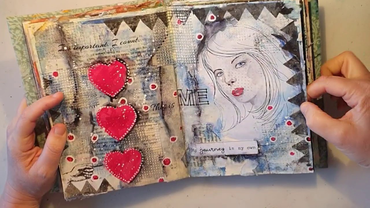 Art journal flip-through of my latest book