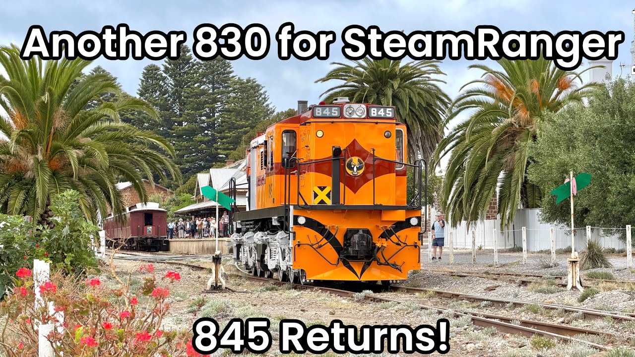 New 830 Class for SteamRanger Heritage Railway 