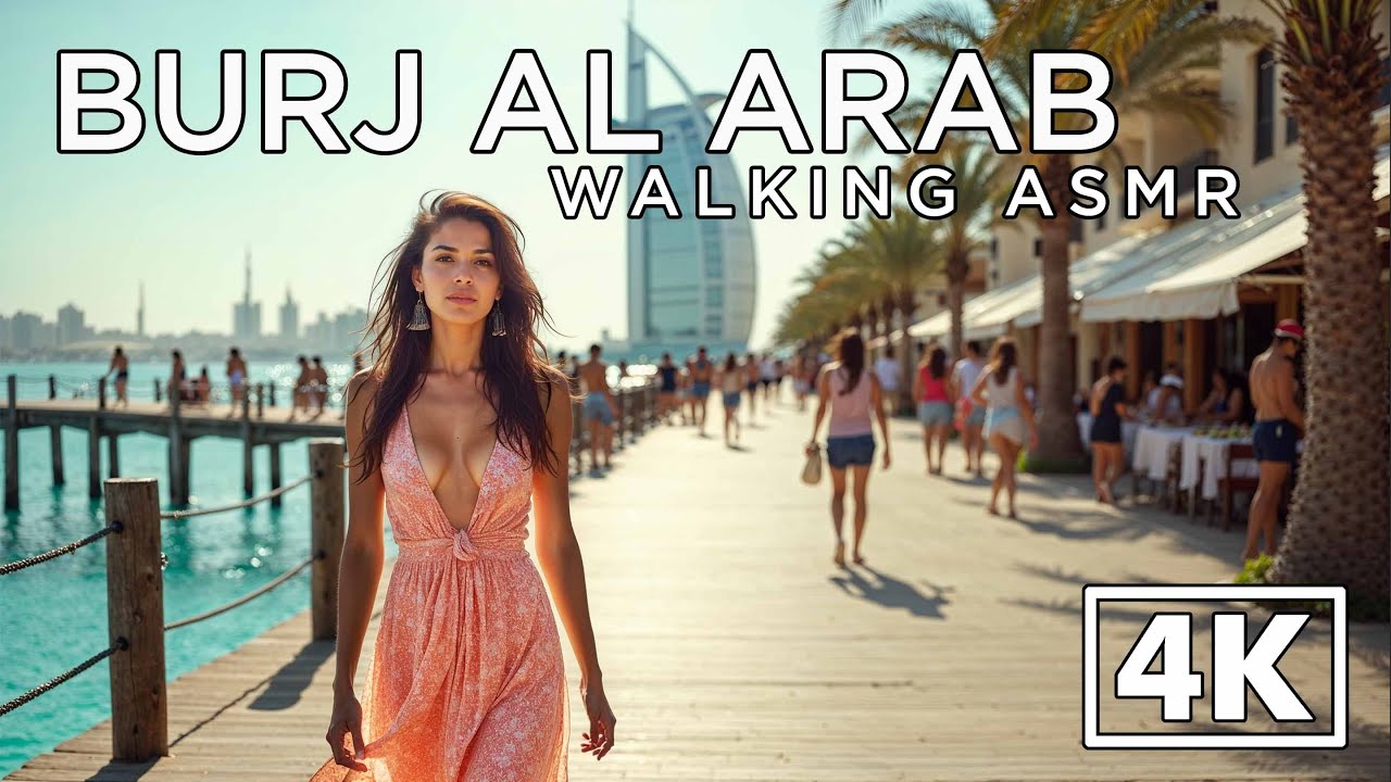 Dubai 2025 [4K] Is This Dubai’s Most Magical Market? ✨ | Walk at Souk Madinat Jumeirah 🎧🌙 ASMR