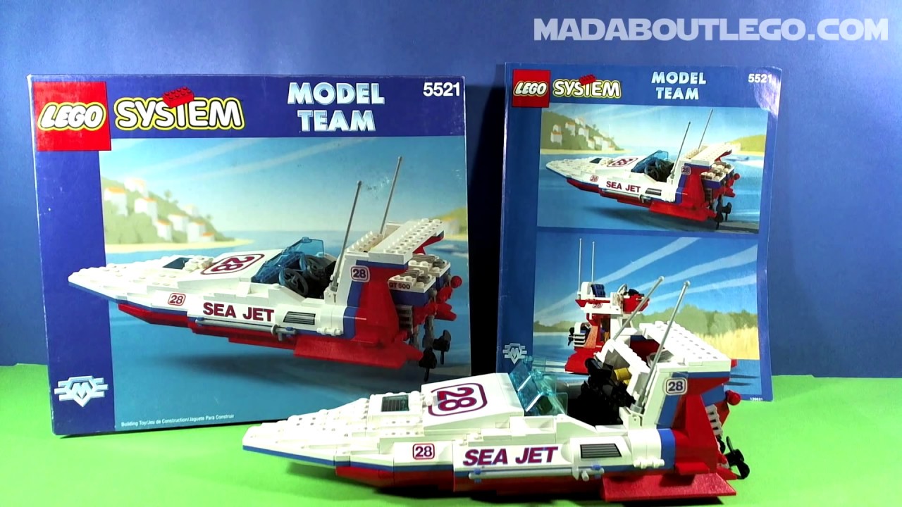 LEGO SEA JET 5521