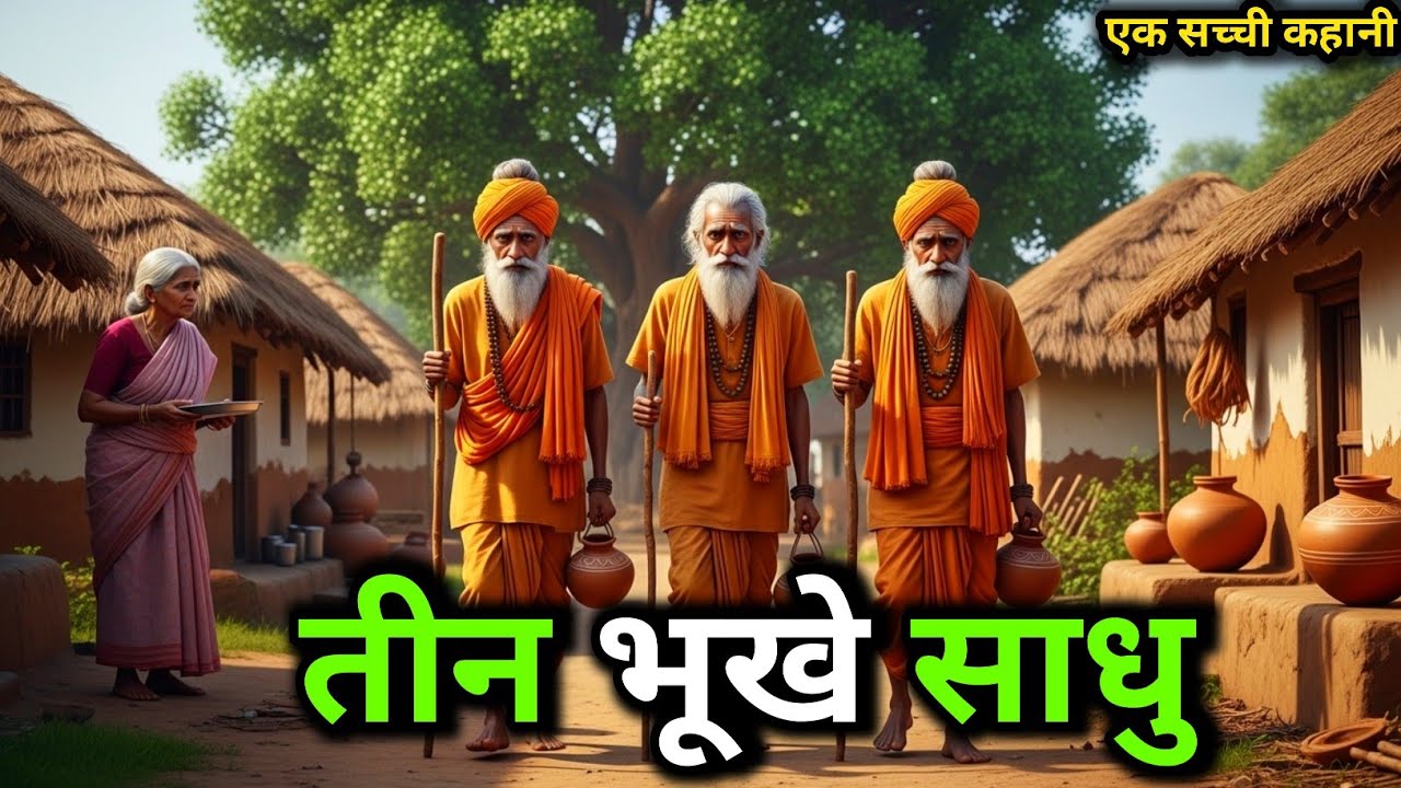 तीन भूखे साधु | यह कहानी सारी चिंता दूर कर देगी | hindi kahani | Mahadev motivation story|#mahadev