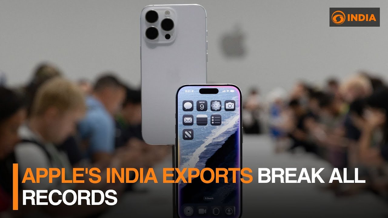 Apple's India exports break all records and more | DD India News Hour