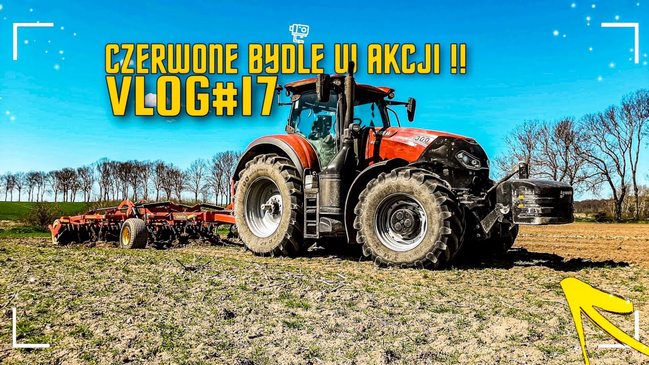 ⭐Uprawa Pod Siew⭐GPS!!?⭐[Vlog #17]⭐Case Optum 300Cvx &vaderstad cultus 420⭐
