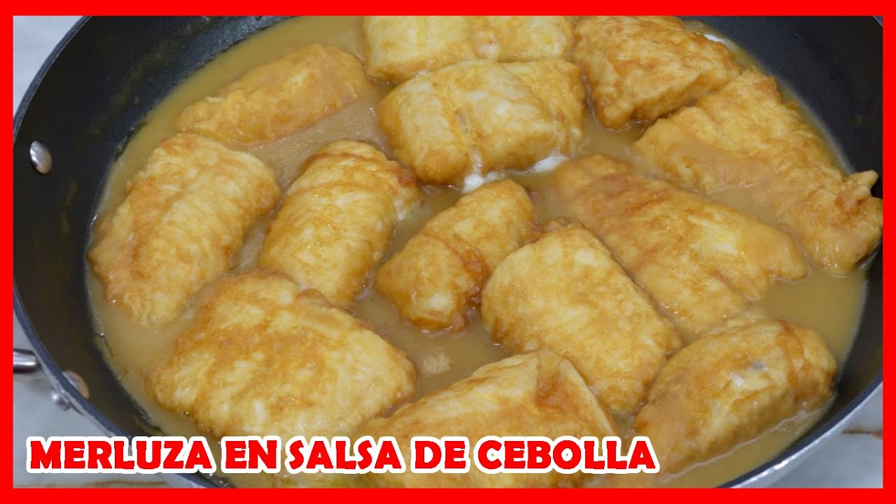 Cómo hacer Merluza en salsa de cebolla | Las Recetas del Abuelo