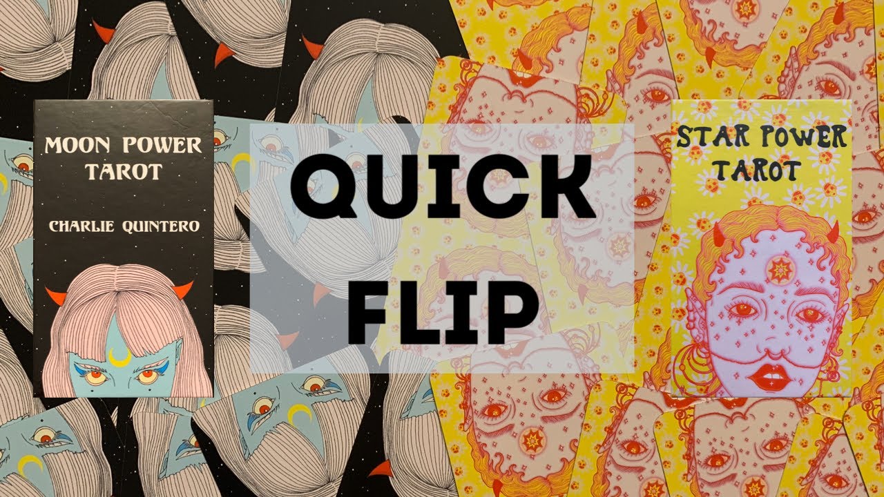 Moon Power Tarot & Star Power Tarot Double Quick Flip