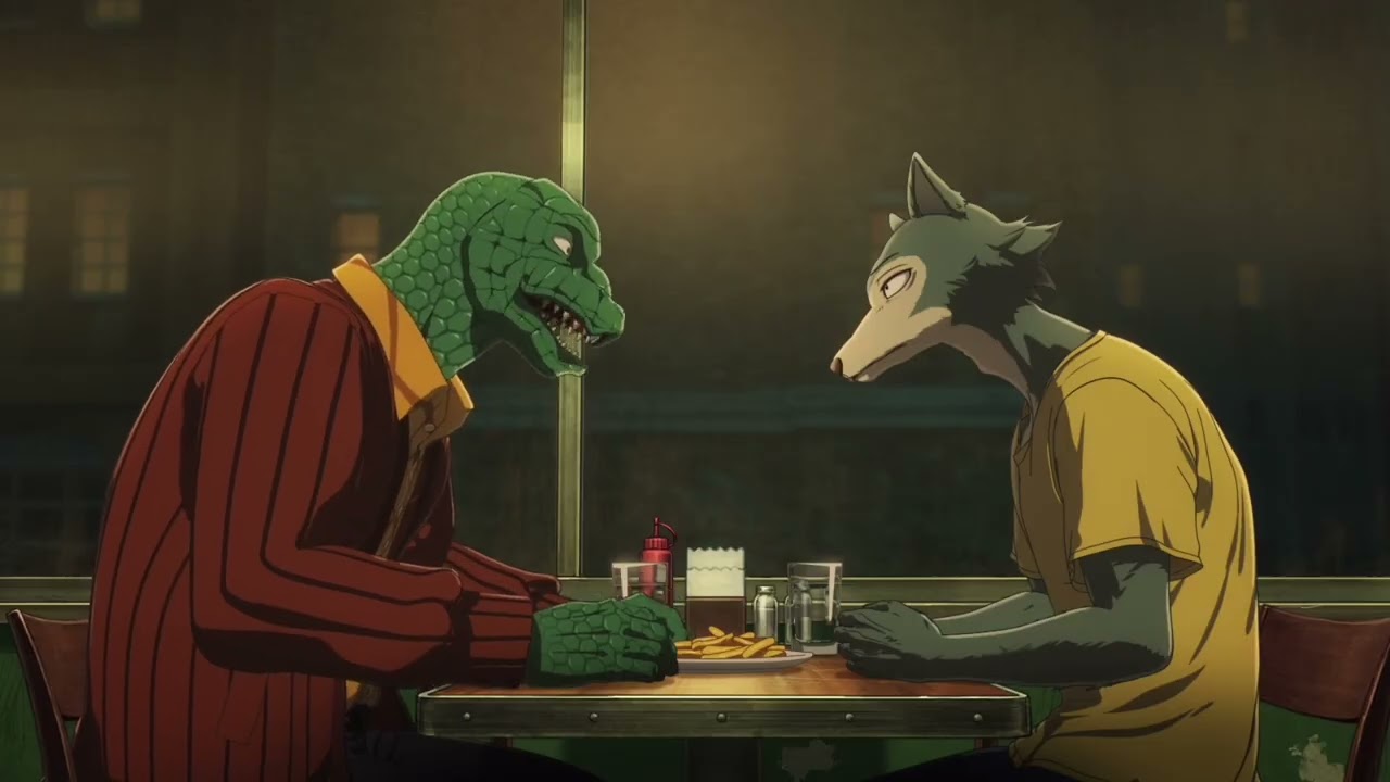 Legoshi and his Grandpa Gosha have a Chat | Beastars Season 3 | English Dub