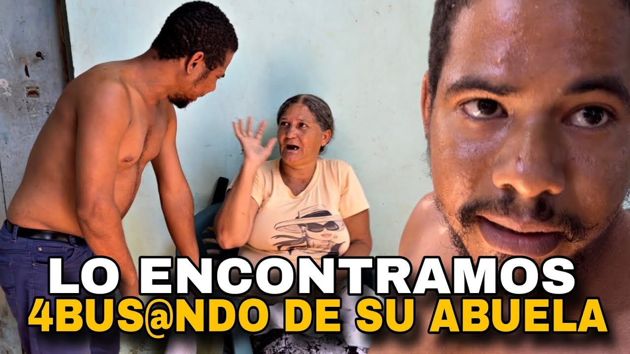 ENCONTRÉ A ESTE HIJO 4BUS4ND0 DE SU ABUELA ( AQUÍ PASO LO INESPERADO  