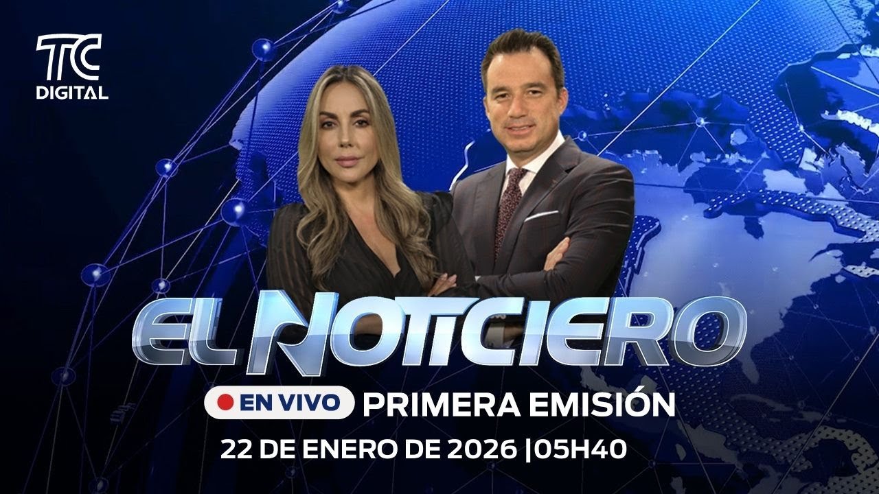 🔴EN VIVO | El Noticiero Primera emisión: 22 de enero 2026