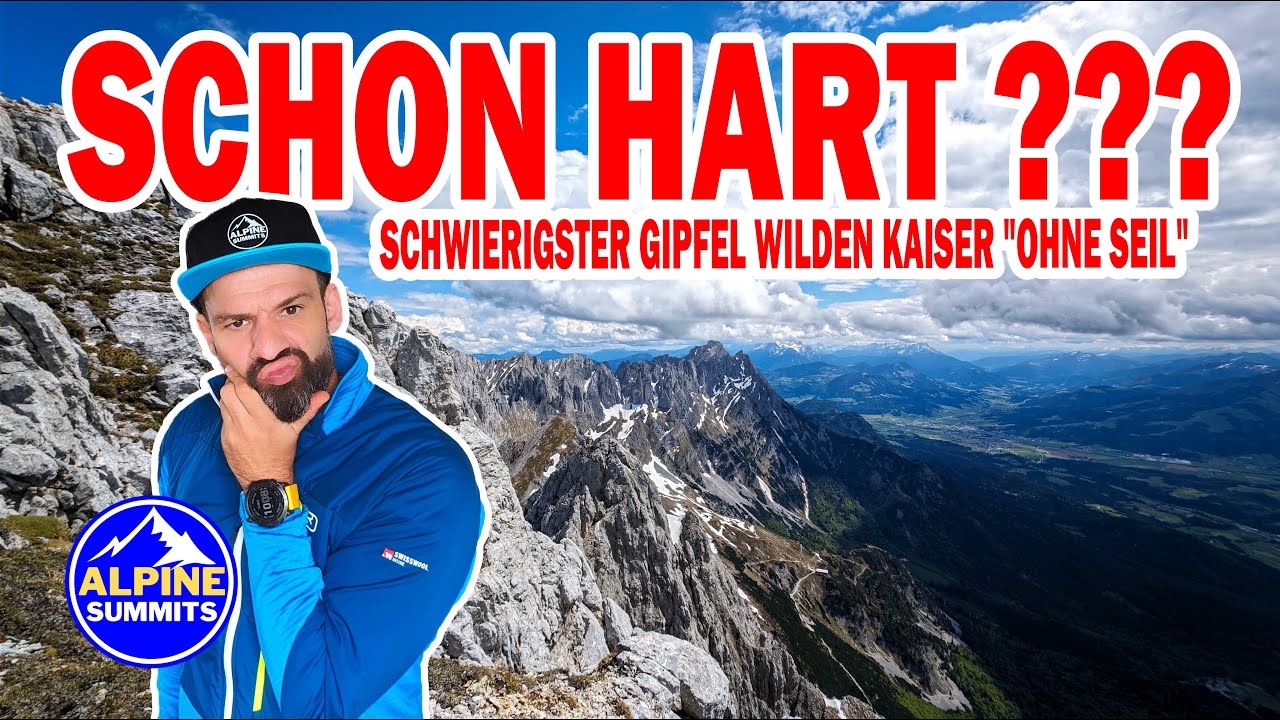 SCHWERSTER GIPFEL im Wildenkaiser ? | Treffauer Überschreitung inkl. Tuxeck #bergsteigen
