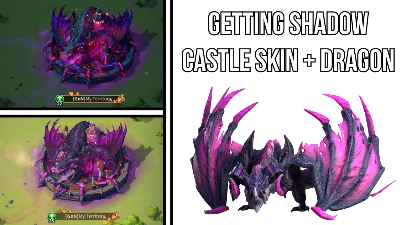 Infinity Kingdom | فتح تنين الظل و زينة قلعته