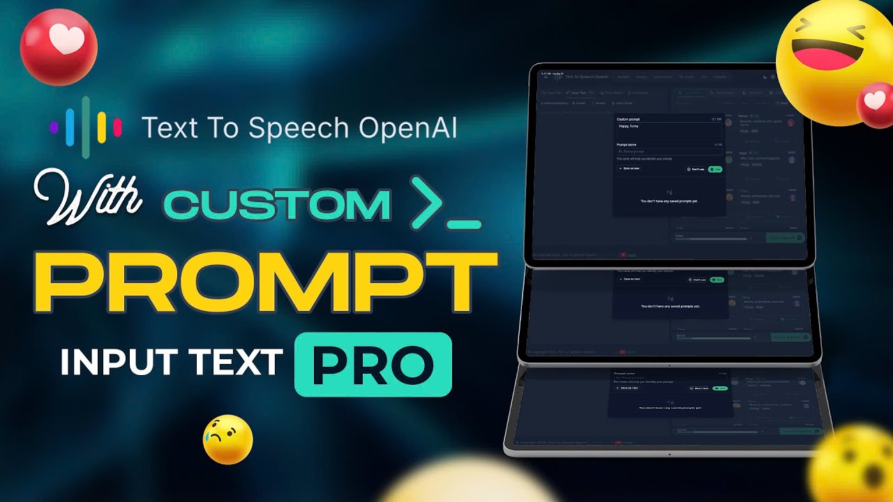 Custom Emotions Prompt | Best AI Voice Generator | OpenAI Text to Speech
