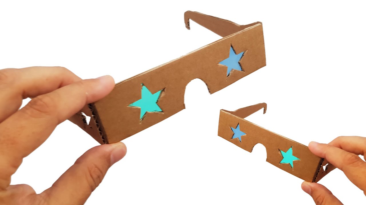 cardboard glasses