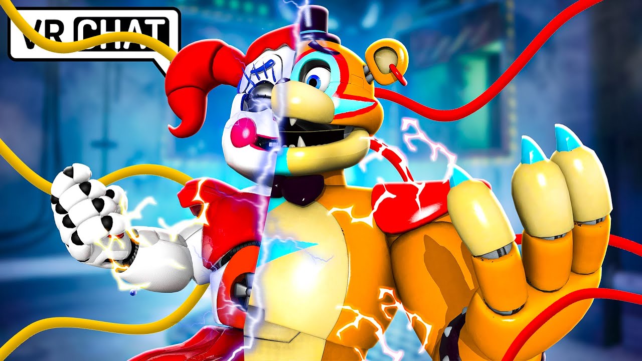 Glamrock Freddy FUSES WITH Circus Baby's MIND in VRCHAT!