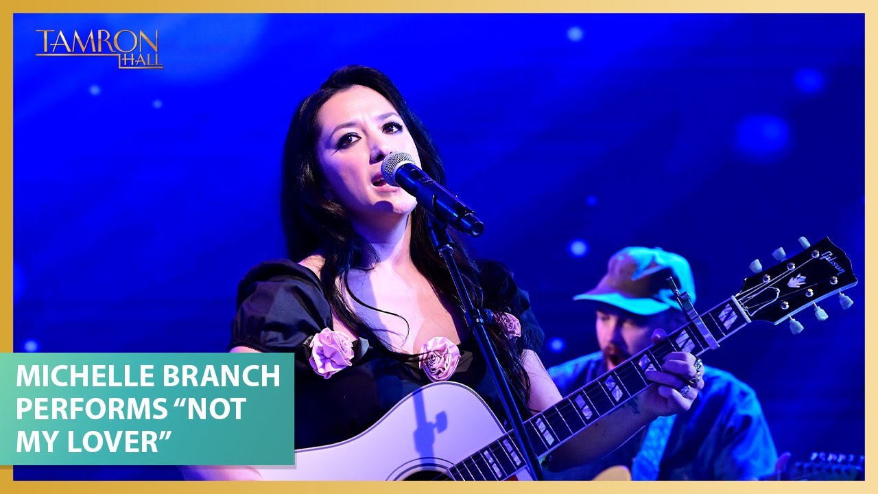 Michelle Branch Performs “Not My Lover” on “Tamron Hall”