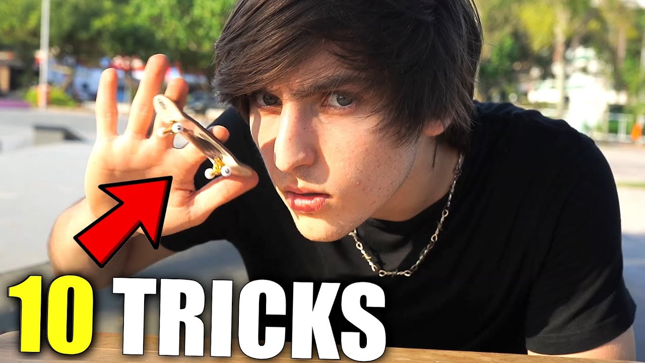 10 MANOBRAS MAIS F&Aacute;CEIS DE SKATE DE DEDO