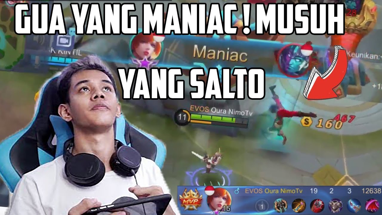 FANNY OURA MENGGILA !!! 15 MENIT KILL 19 !!!