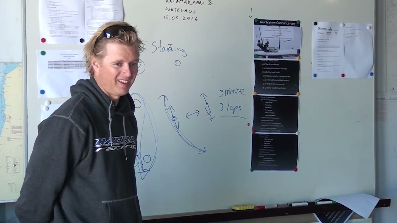 F18 Catamaran Nacra Clinic - Tallinn Clinic Day 1/3 - Formula 18 Goodall Exploder Gunnar Larsen 2016