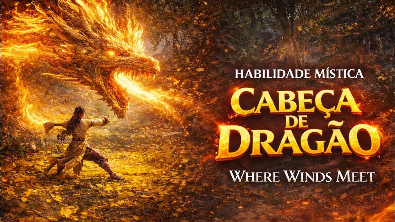 WHERE WINDS MEET HABILIDADE MÍSTICA CABEÇA DE DRAGÃO