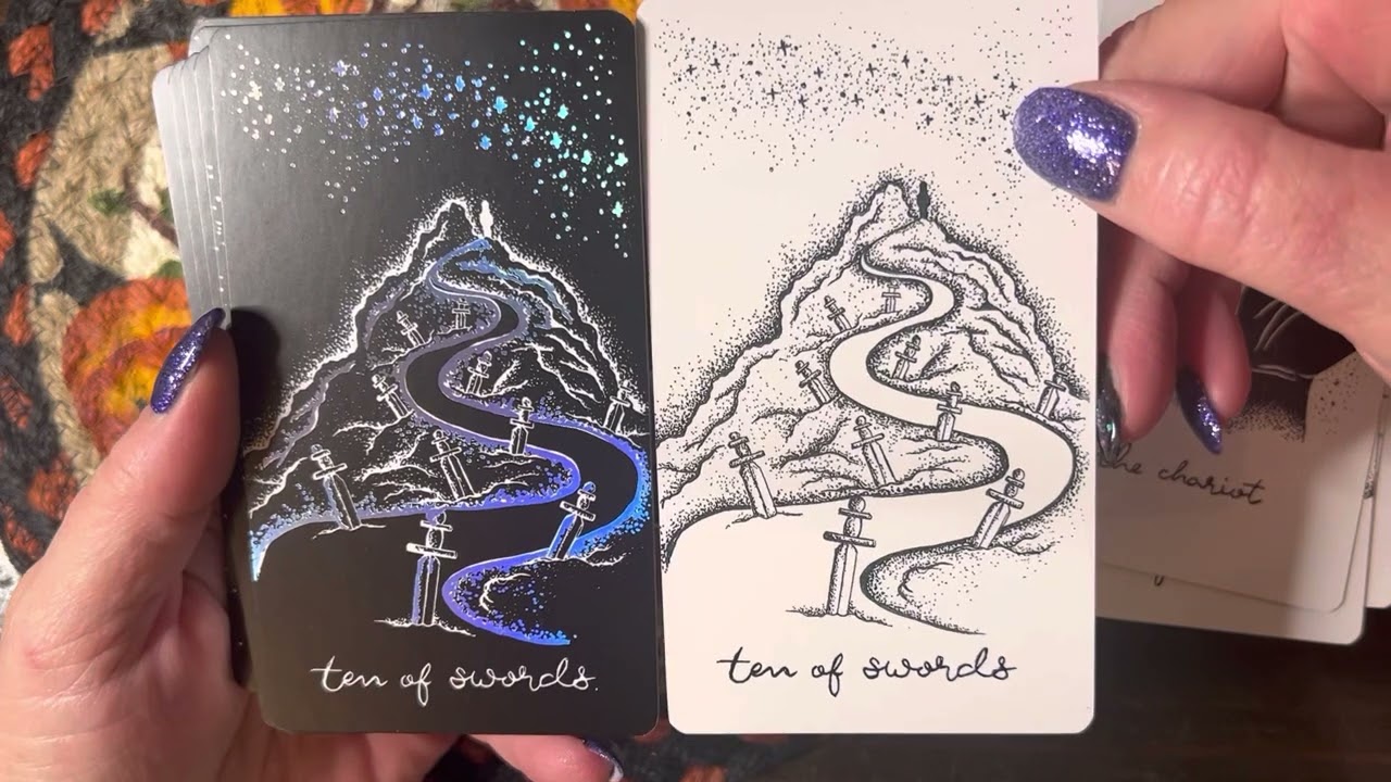 The Wandering Moon Tarot - Midnight Sky Special Edition