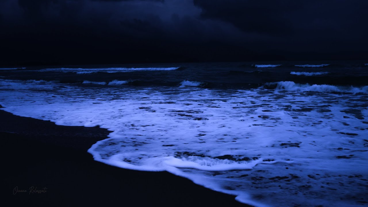 Ocean Wave Sounds For Calm Down And Deep Relaxing 💤 Listen to it to escape from a hard day