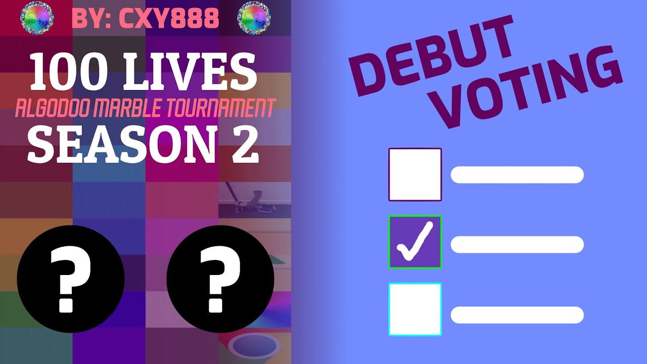100 Lives Season 2 - It's debut voting time!