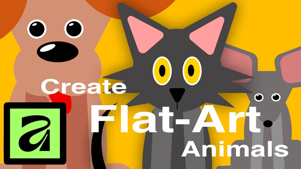 Draw Animals Using Only Shapes in Affinity Vector Studio