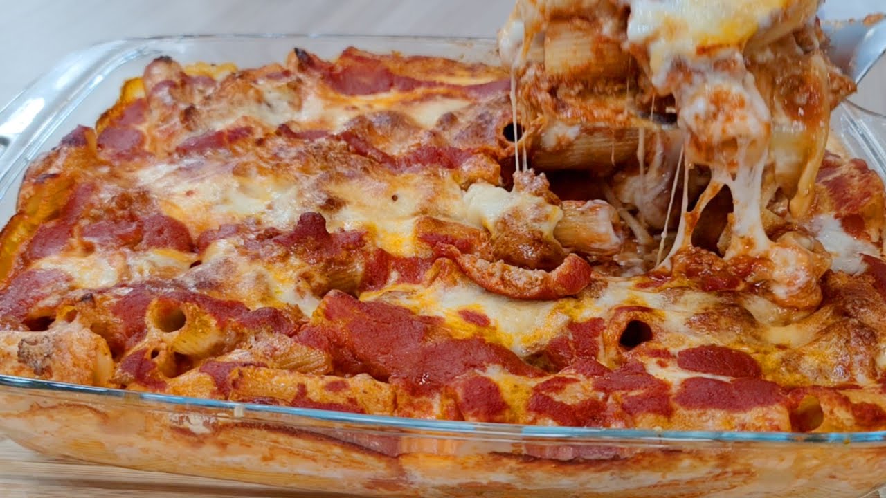 ЗАПЕЧЕННАЯ ПАСТА С МЯСНЫМ СОУСОМ И СОУСОМ БЕШАМЕЛ, ТАК СЛИВОЧНО-СЫРНО - ВКУСНАЯ ЗАПЕЧЕННАЯ ПАСТА