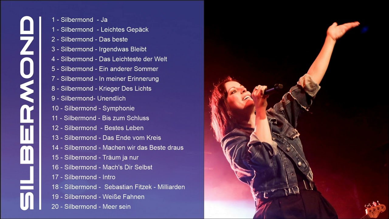 Silbermond Beste Songs Neue Playlist 2022 - Silbermond Greatest Hits Vollst&auml;ndige Playlist