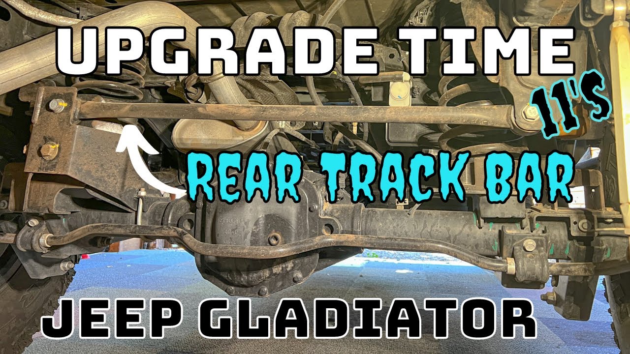 Upgrade Time - Adjustable Rear Track Bar - Jeep Gladiator JT