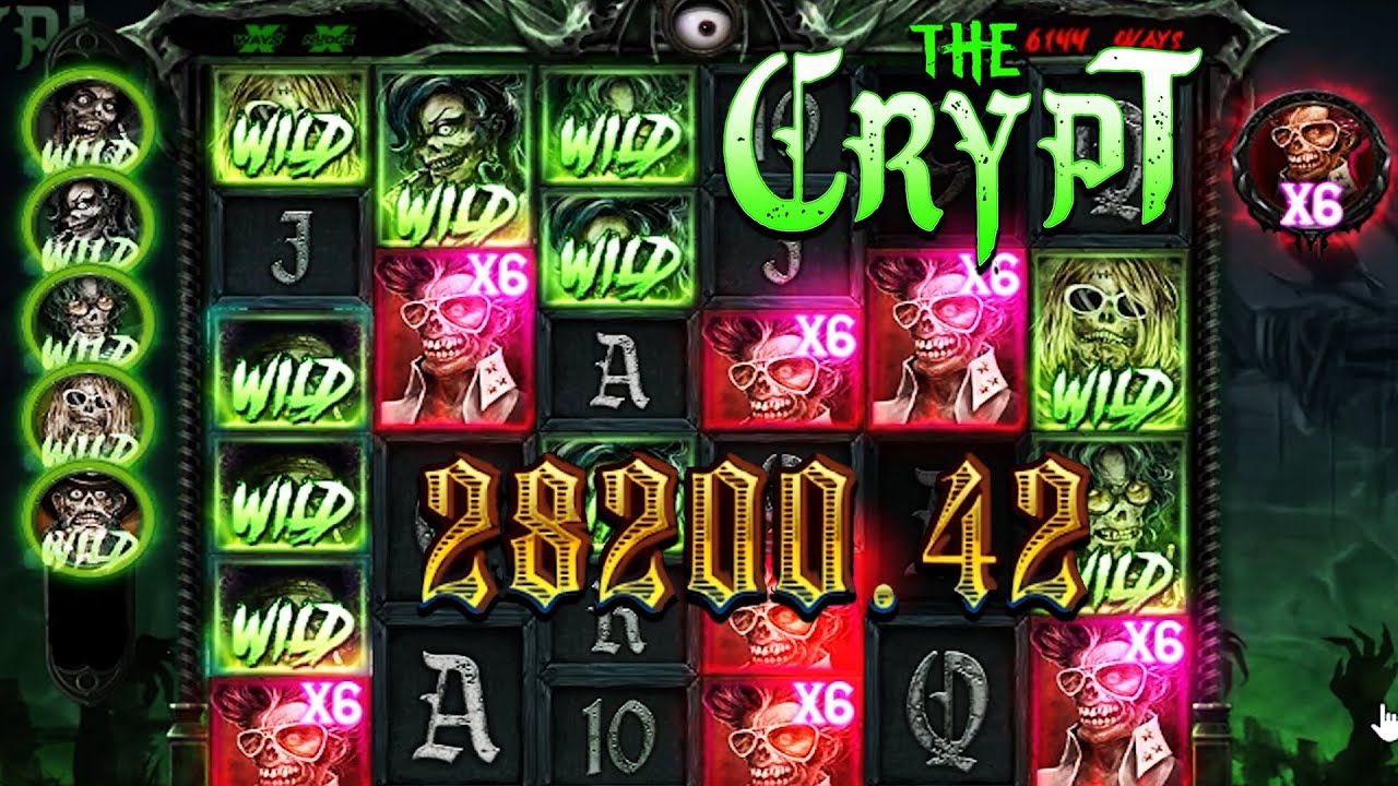 CASSINO forra no THE CRYPT - Slot novo da No Limit, INSANO, mec&acirc;nica, gr&aacute;fico e som. Quase MAXWIN!!!