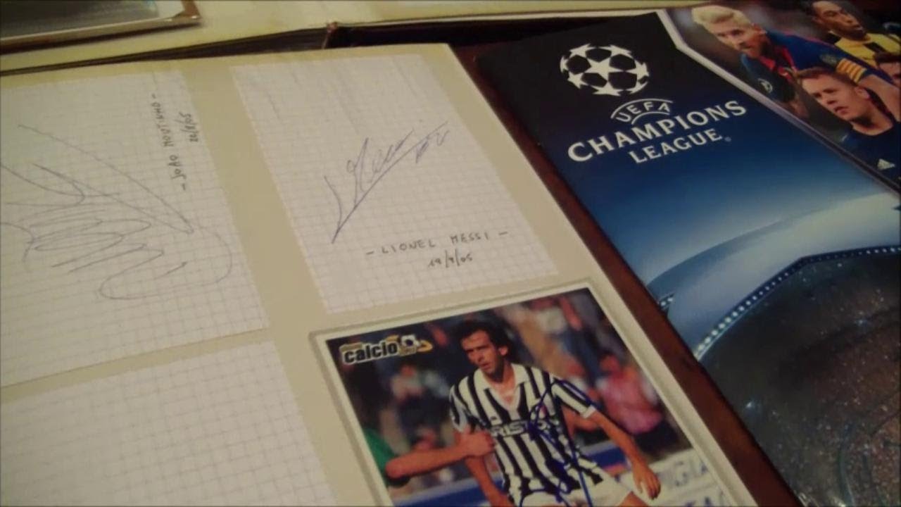 Più di quindicimila autografi di calciatori, ecco la super collezione di Massimo e Pietro