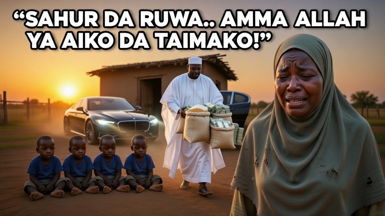 Azumin Balaraba: Ta Yi Sahur Da Ruwa… Amma Allah Ya Aiko Mata Da Mu'ujiza