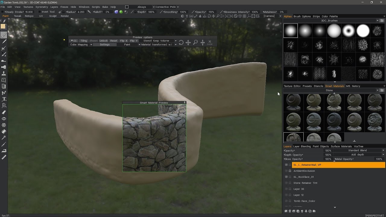 Unique Sculpting Features in 3DCoat Pt2