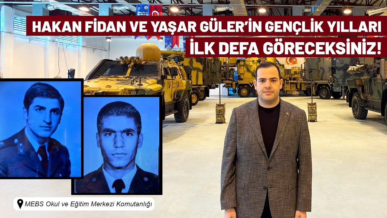 Hakan Fidan ve Yaşar Güler'in gençlik yılları! Muhabere Elektronik Bilgi Sistemleri MEBS