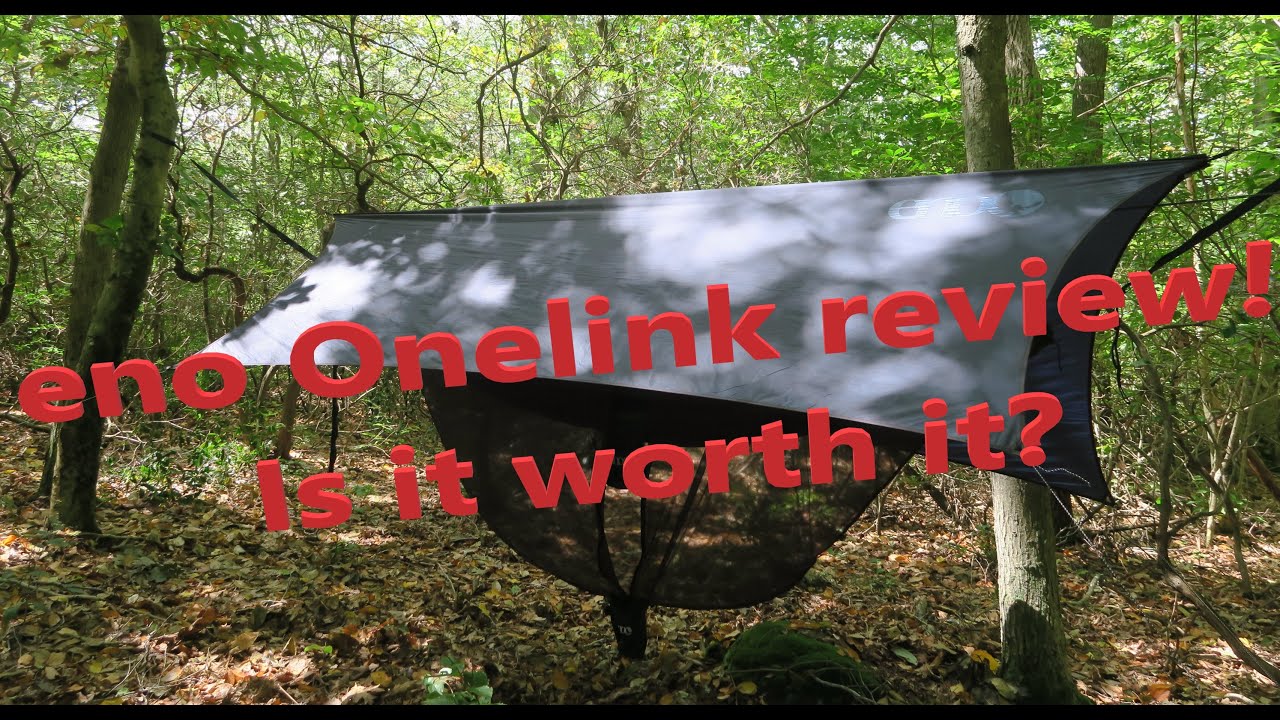 Eagles Nest Outfitters (ENO) One link and doublenest hammock shelter system review