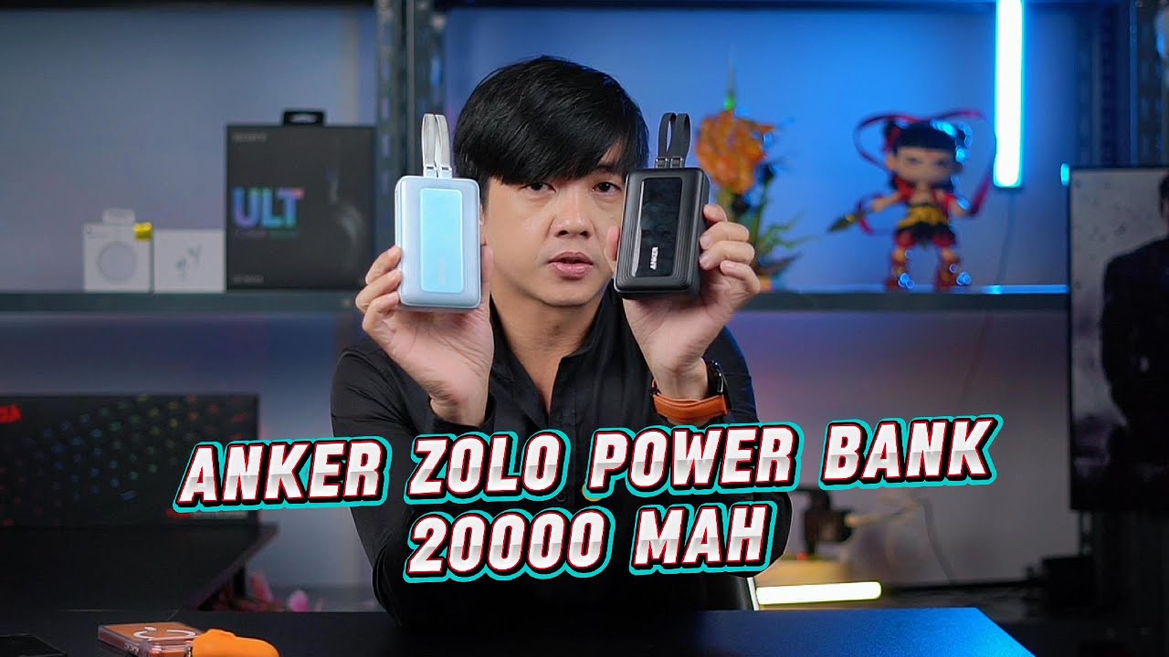 Anker Zolo 20000mAh 45W ជំនាន់ថ្មី កាន់តែប្រសើរជាងមុន !!!