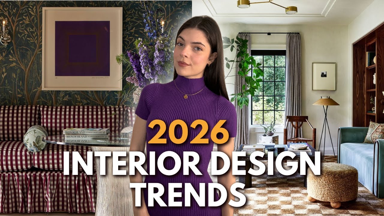 🌟 Le migliori TENDENZE 2026 di Interior Design da prendere in considerazione per la TUA CASA 🏡