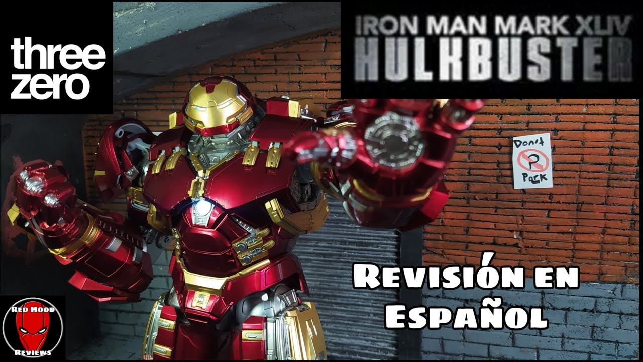Hulkbuster | Mark 44 | Threezero Studios | The Infinity Saga | Red Hood Revision en Español