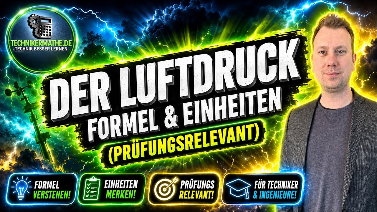 Luftdruck [einfach berechnen] 🟢 Hydrostatik optimal f&uuml;r Ingenieure & Techniker [2022]