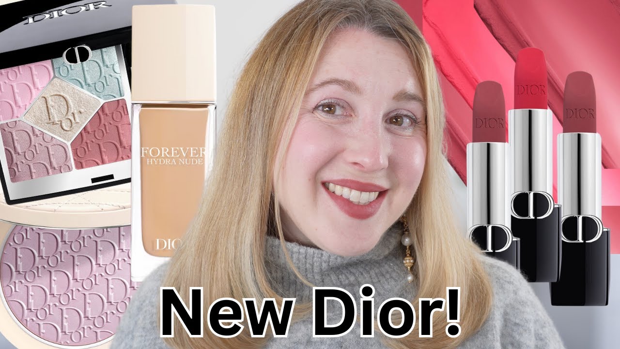 DIOR Glowmania Spring 2025, Hydra Nude Foundation, & Rouge Dior Lip Veils
