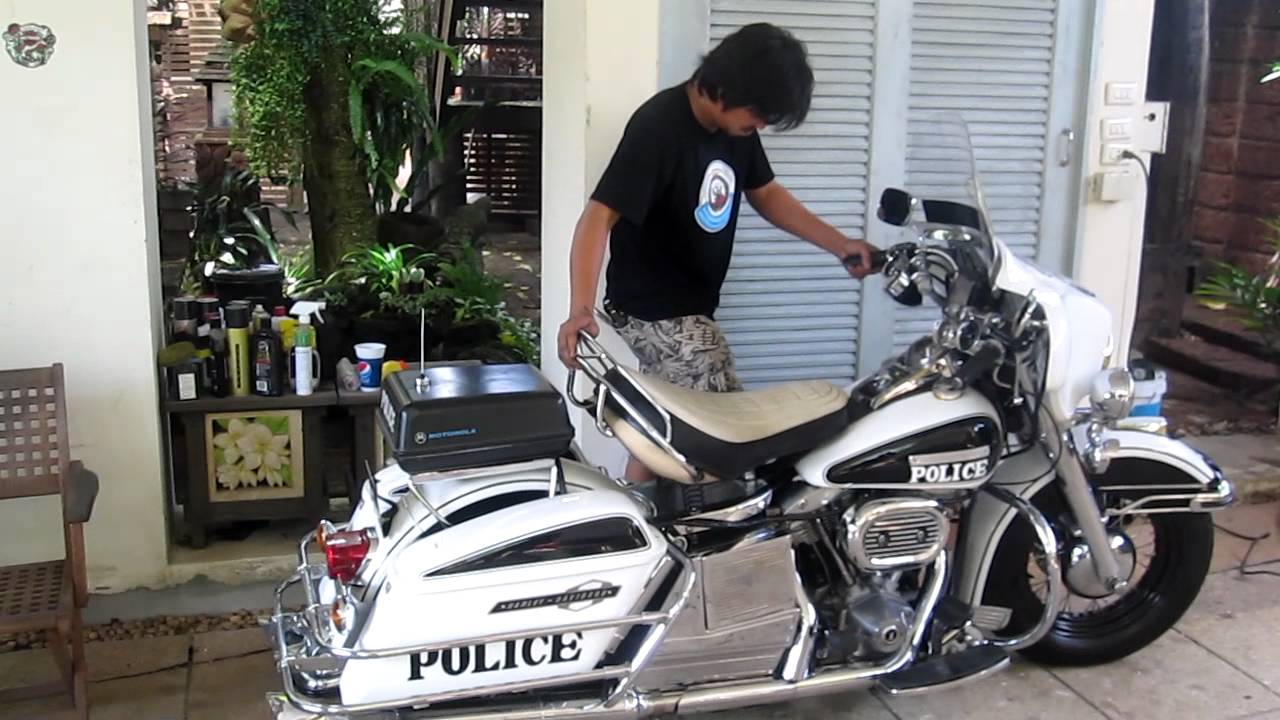 HARLEY FLH POLICE