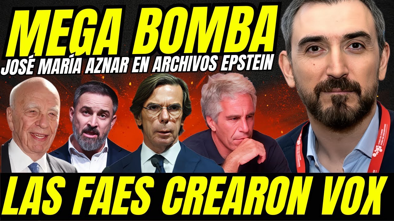 JOS&Eacute; MAR&Iacute;A AZNAR EN LOS ARCHIVOS DE EPSTEIN 