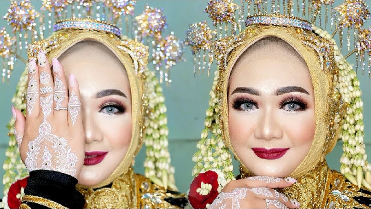 FULL TUTORIAL MAKEUP PERNIKAHAN SOLO PUTRI MODIFIKASI