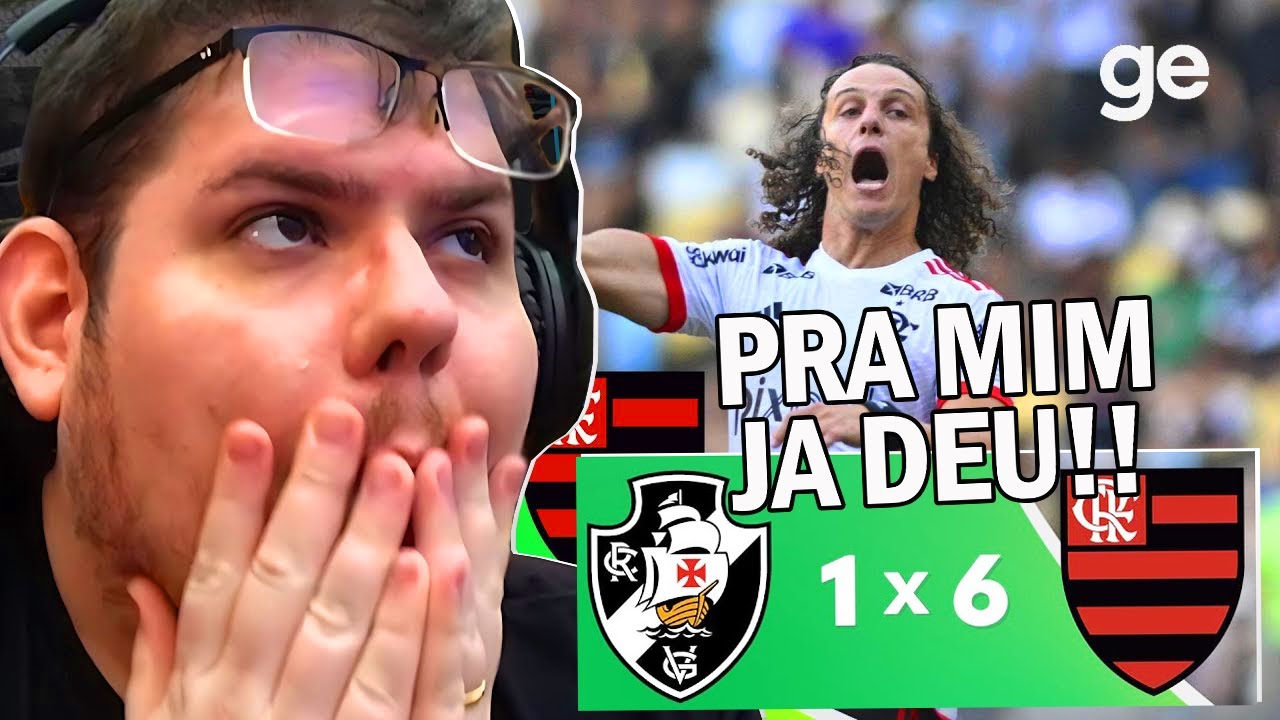 CASIMIRO REAGE A VASCO 1X6 FLAMENGO | MELHORES MOMENTOS | BRASILEIRÃO 2024 #casimiro